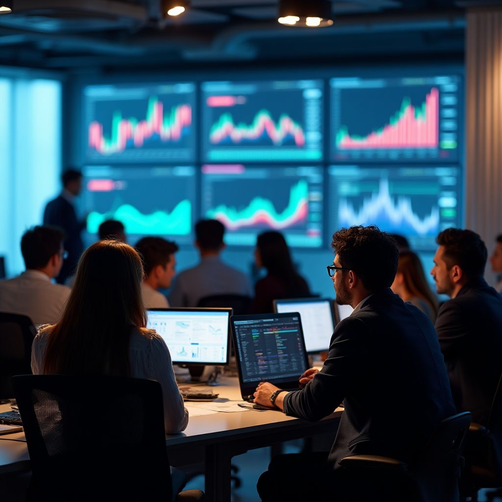 Equipo de InversioNeS en oficina moderna